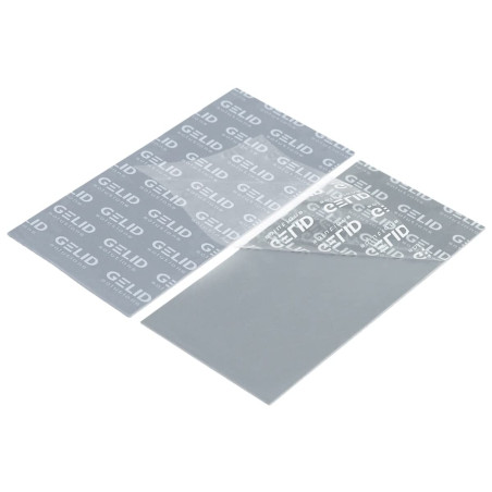 Gelid Solutions GP-Extreme 80x40x1.5mm (2pcs)-Pads Thermiques 12W-Excellente Conduction Thermique-Comble les Espaces Idéal Insta