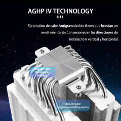 Thermalright Phantom Spirit 120SE ARGB Refroidisseur de CPU, Refroidisseur de CPU à 7 caloducs, Double ventilateur 120mm PWM, Te