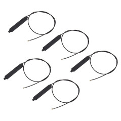 eMagTech 5X Câble d'antenne WiFi 2.4G 5G IPEX MHF4 28cm pour Signal Réseau 3G 4G LTE WCDMA pour Carte NGFF Intel 7260 7265 3160