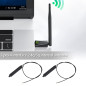 eMagTech 5X Câble d'antenne WiFi 2.4G 5G IPEX MHF4 28cm pour Signal Réseau 3G 4G LTE WCDMA pour Carte NGFF Intel 7260 7265 3160 eMagTech 5X Câble d'antenne WiFi 2.4G 5G IPEX MHF4 28cm pour Signal Réseau 3G 4G LTE WCDMA pour Carte NGFF Intel 7260 7265 3160