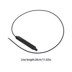eMagTech 5X Câble d'antenne WiFi 2.4G 5G IPEX MHF4 28cm pour Signal Réseau 3G 4G LTE WCDMA pour Carte NGFF Intel 7260 7265 3160 