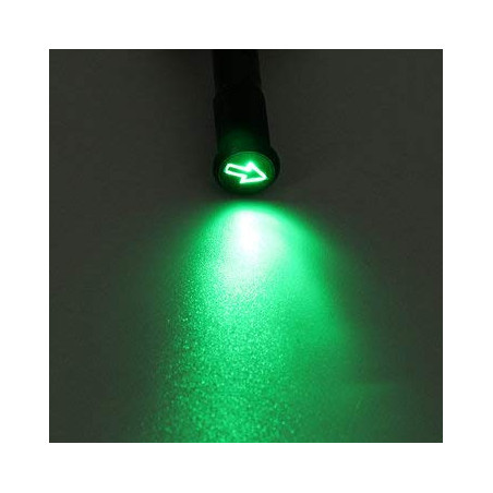 C-FUNN 12/24 / 36V 16Mm LED Voyant D'Avertissement du Tableau De Bord Voyant du Voyant du Tableau De Bord - 006