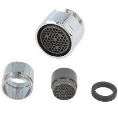 M18/M18,5/M20/M22/M24/M28 Régulateur de jet Buse mélangeuse Mousseur Lot de 2 pièces Robinet Bubbler, Cartouche mélangeuse tamis