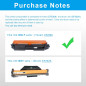 LCL Cartouche de Toner Compatible 30A 30X CF230A CF230X 3500Pages (2Noir) Remplacement pour HP Laser Jet Pro M203D M203DN M203DW