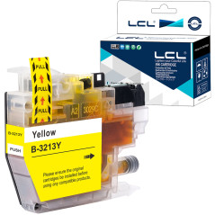 LCL Cartouche d'encre Compatible LC-3213 LC3213 LC-3213Y LC3213Y (1Jaune) Remplacement pour Brother DCP-J770 DCP-J772DW DCP-J774