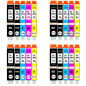 Amaprint 20 XL Cartouches Compatible avec HP 364 364XL PBK pour DeskJet 5445 5460 OfficeJet 7515 PhotoSmart 7510 7520 B8550 C532