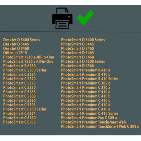 Amaprint 20 XL Cartouches Compatible avec HP 364 364XL PBK pour DeskJet 5445 5460 OfficeJet 7515 PhotoSmart 7510 7520 B8550 C532