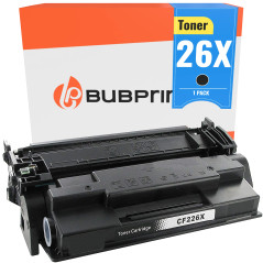 Bubprint Compatible pour HP 26X CF226X Cartouche de Toner pour LaserJet Pro M402 M402D M402DN M402DNE M402DW M402M M402N MFP M42