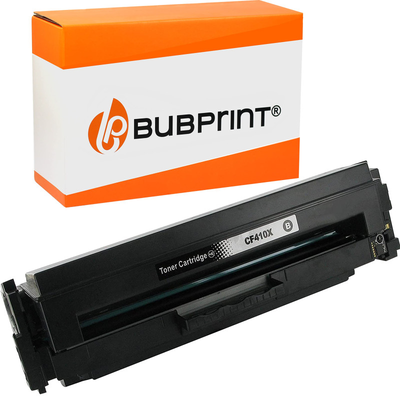 Bubprint Toner compatible pour HP 410A CF410A 410X CF410X pour Color LaserJet Pro MFP M477fdw M377dw M477fdn M477fnw m452dn M452