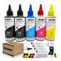 COCADEEX Recharge d'encre colorante compatible avec les cartouches HP 300 ou 300XL,pour PhotoSmart C4600 C4610 C4635 C4640 C4680 COCADEEX Recharge d'encre colorante compatible avec les cartouches HP 300 ou 300XL,pour PhotoSmart C4600 C4610 C4635 C4640 C4680