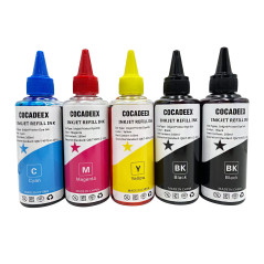 COCADEEX Recharge d'encre colorante compatible avec les cartouches HP 300 ou 300XL,pour PhotoSmart C4600 C4610 C4635 C4640 C4680