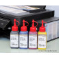 4 x 250 ml Encre, Encre d’imprimante compatible pour Epson EcoTank L300, L350, L355, L365, L455, L550, L555, L565, L100, L200 Im 4 x 250 ml Encre, Encre d’imprimante compatible pour Epson EcoTank L300, L350, L355, L365, L455, L550, L555, L565, L100, L200 Im
