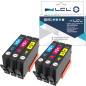 LCL Cartouche d'encre Compatible 935XL C2P24AE C2P25AE C2P26AE (6Pack 2C2M2Y) Remplacement pour HP Officejet Pro 6830 6230 6815 
