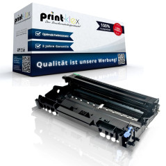 Print-Klex Tambour pour Brother dCPL2500 dCPL2500D dCPL2520DW dCPL2540DN dCPL2560DW dCPL2700DW dR2300 Tambour Noir