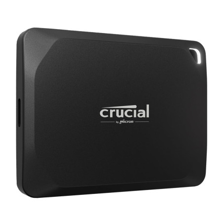 Crucial X10 Pro 2To Disque SSD Externe Portable, jusqu’à 2100Mo/s en Lecture et 2000Mo/s en écrituree, USB-C 3.2, PC et Mac, Rés