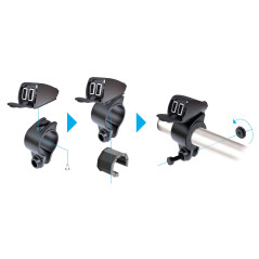 LAMPA 38828 Chargeur allume-cigare avec cache
