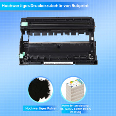 Bubprint Tambour Compatible pour Brother DR-2400 DR2400 HL-L2310D HL-L2350DW HL-L2370DN DCP-L2510D DCP-L2530DW DCP-L2550DN MFC-L