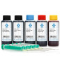 5X 100 ML d'encre d'imprimante PureInk Compatible pour Canon PGI-580, Cartouches d'encre CLI-581 pour Canon Pixma TR 7520, TR 75 5X 100 ML d'encre d'imprimante PureInk Compatible pour Canon PGI-580, Cartouches d'encre CLI-581 pour Canon Pixma TR 7520, TR 75