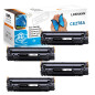 LOSMANN 4x Toner compatible pour HP CE278A 78A pour HP Laserjet M1536DNF M1536MFP P1566 P1560 P1606 P1606DN Canon LBP6200D LBP62