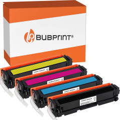 Bubprint 4 Cartouche de Toner Compatible pour Canon 045 045H 045 H i-Sensys LBP611CN LBP612CDW LBP613CDW LBP613CW MF631CN MF632C