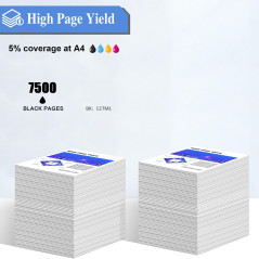 SHUOLEI 113 Encre Compatible avec Epson 113 Bouteille d'encre Multipack pour ET-5150 ET-5170 ET-5850 ET-5800 ET-16600 ET-16150 E