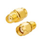 Vecys 2 Pièces Adaptateur SMA Femelle vers RP-SMA Mâle Adaptateur Coaxial Coaxial RF Droit Plaqué Or pour Câble Coaxial de Route Vecys 2 Pièces Adaptateur SMA Femelle vers RP-SMA Mâle Adaptateur Coaxial Coaxial RF Droit Plaqué Or pour Câble Coaxial de Route
