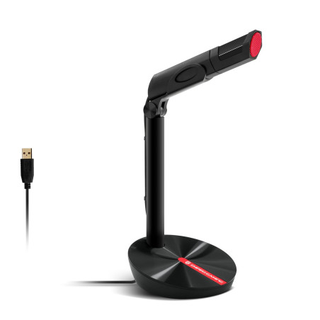 EMPIRE GAMING - Ustream Microphone – Games/Live Streaming - Compatible PC, Mac, Consoles – App : Podcast, Streaming Twitch, Yout