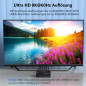 Switch KVM 2 PC 3 moniteurs 8K@60Hz 4K@144Hz, commutateur KVM triple moniteur DisplayPort + HDMI et 4 ports USB 3.0 pour 2 PC Sh