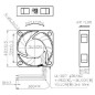 SUNON Sunon MF40101V21000UG99 12 V CC 0,48 W 40 x 40 x 10 mm 11,9 m³/h 11,9 m³/h SUNON Sunon MF40101V21000UG99 12 V CC 0,48 W 40 x 40 x 10 mm 11,9 m³/h 11,9 m³/h