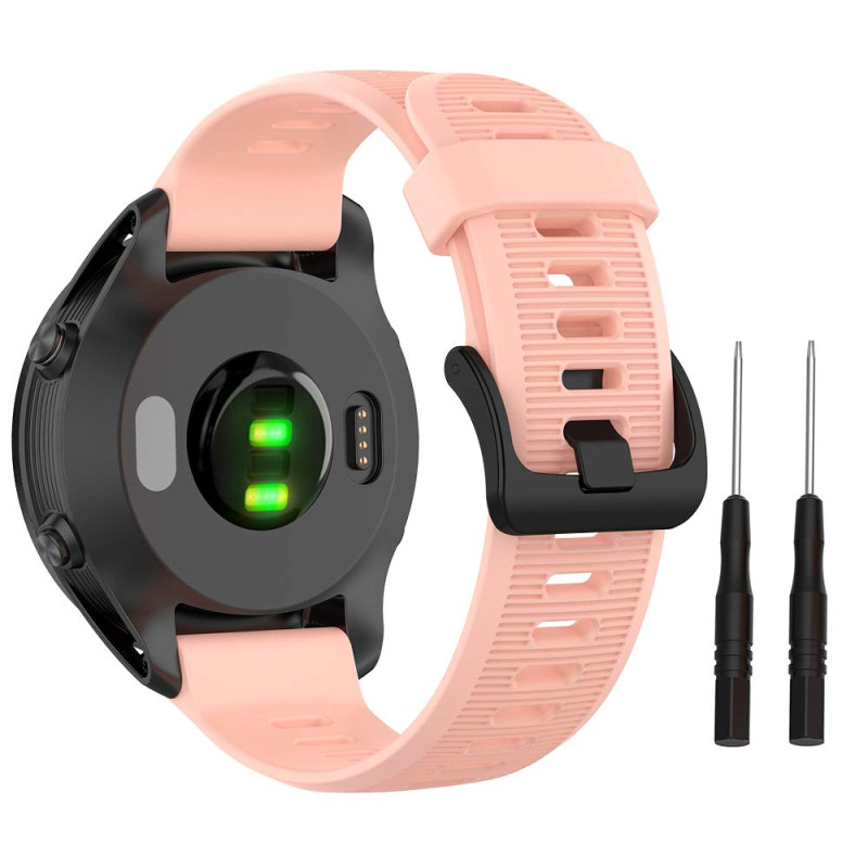 ISABAKE Bracelet pour Garmin Forerunner 945/935, Garmin Fenix 5/5 Plus, Fenix 6/6 Pro, Approach S60/Quatix 5, Bande de Remplacem ISABAKE Bracelet pour Garmin Forerunner 945/935, Garmin Fenix 5/5 Plus, Fenix 6/6 Pro, Approach S60/Quatix 5, Bande de Remplacem