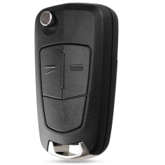HooRLZ 1 coque de clé Opel à 2 boutons pour Opel Astra Antara Corsa Zafira Vectra Tigra B