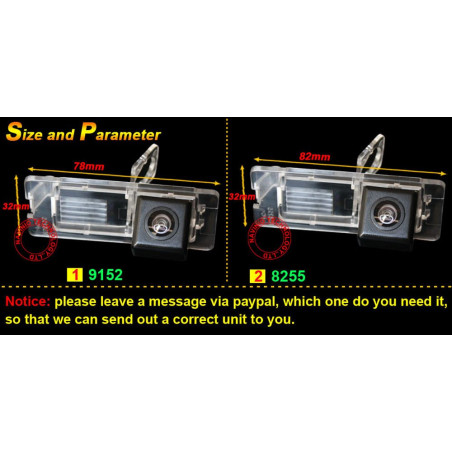 Vue Arrière de Voiture 170 Degré Angles de Vision Camera de Recul Voiture étanche pour Fluence/Duster Latitude/Megane /Cabrio /c