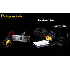 Vue Arrière de Voiture 170 Degré Angles de Vision Camera de Recul Voiture étanche pour Fluence/Duster Latitude/Megane /Cabrio /c