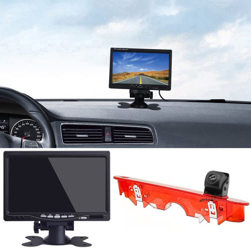 Caméra de recul pour Feux de freinage sur Le Toit de la troisième Voiture,Remplacement pour Kangoo II 2007-2021/Citan Tourer W41 Caméra de recul pour Feux de freinage sur Le Toit de la troisième Voiture,Remplacement pour Kangoo II 2007-2021/Citan Tourer W41