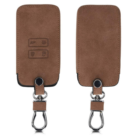 kwmobile Accessoire Clef de Voiture Compatible avec Renault Smart Key 4-Bouton (Keyless Go Uniquement) - Coque de Clé de Voiture