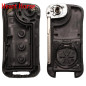 Heart Horse Coque de Clé de 3 Boutons Non coupés Porte-clés Flip Voiture Cas fob Remplacement Compatible avec Porsche Cayenne 20 Heart Horse Coque de Clé de 3 Boutons Non coupés Porte-clés Flip Voiture Cas fob Remplacement Compatible avec Porsche Cayenne 20