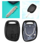 EMSea 2pcs Coque de Clé à Distance de Voiture Compatible avec Kangoo Master 2 Twingo Clio 2 Laguna Espace Megane Remplacement 1 EMSea 2pcs Coque de Clé à Distance de Voiture Compatible avec Kangoo Master 2 Twingo Clio 2 Laguna Espace Megane Remplacement 1