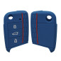 kwmobile Coque clé de Voiture Compatible avec VW Golf 7 MK7 3-Bouton Accessoire clé Voiture - Protection étui Souple en Silicone kwmobile Coque clé de Voiture Compatible avec VW Golf 7 MK7 3-Bouton Accessoire clé Voiture - Protection étui Souple en Silicone