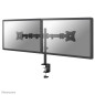 Newstar NM-D135DBLACK Support de Bureau Double Mouvement (Pince et œillet) pour Deux écrans de 10 à 27", Hauteur réglable – Noir Newstar NM-D135DBLACK Support de Bureau Double Mouvement (Pince et œillet) pour Deux écrans de 10 à 27", Hauteur réglable – Noir