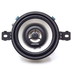 KIT Set pour Alpine SXE-0825S 2 Enceintes Enceintes coaxiales 2 Voies 8,7 cm 87 mm diamètre 3,5" 20 Watts rms et 150 Watts impéd
