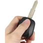 Coque de clé à Rabat,Coque Clef SsangYong,2 Boutons La Coque de Protection de clé de télécommande de Voiture Fob Convient à Ssan Coque de clé à Rabat,Coque Clef SsangYong,2 Boutons La Coque de Protection de clé de télécommande de Voiture Fob Convient à Ssan