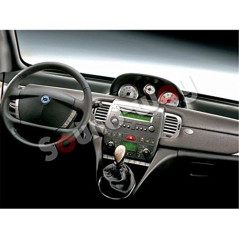Kit Montage autoradio Cadre Adaptateur 2 DIN Lancia Y YPSILON dal 2003-2006 avec Supports