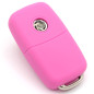 CYK www. CoverYourKey .de Etui à clés en Silicone Compatible avec Les clés VW Skoda et Seat pour clé de Voiture à 3 Boutons VA ( CYK www. CoverYourKey .de Etui à clés en Silicone Compatible avec Les clés VW Skoda et Seat pour clé de Voiture à 3 Boutons VA (