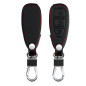 kwmobile Accessoire Clef de Voiture Compatible avec Ford Keyless Go 3-Bouton - Coque de clé de Voiture en Simili Cuir - Noir kwmobile Accessoire Clef de Voiture Compatible avec Ford Keyless Go 3-Bouton - Coque de clé de Voiture en Simili Cuir - Noir