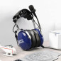 R SPIDER WIRELESS Pilote Aviation Casque Aviation Général (Bleu) R SPIDER WIRELESS Pilote Aviation Casque Aviation Général (Bleu)