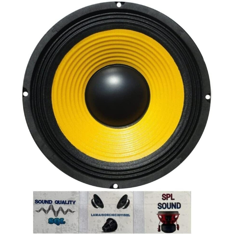 1 woofer WEB W-068 Haut Parleur diffusant Moyen Bas 16,50 cm 165 mm 6,5" 50 Watt rms 100 Watt Max impédance 8 ohm Maison sensibi 1 woofer WEB W-068 Haut Parleur diffusant Moyen Bas 16,50 cm 165 mm 6,5" 50 Watt rms 100 Watt Max impédance 8 ohm Maison sensibi