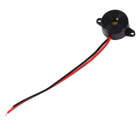 Asixxsix Buzzer sonore continu, Buzzer d'alarme 3-24V Sonnerie de tonalité électronique piézo, Bip sonore continu Sondeur d'alar