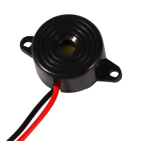 Asixxsix Buzzer sonore continu, Buzzer d'alarme 3-24V Sonnerie de tonalité électronique piézo, Bip sonore continu Sondeur d'alar