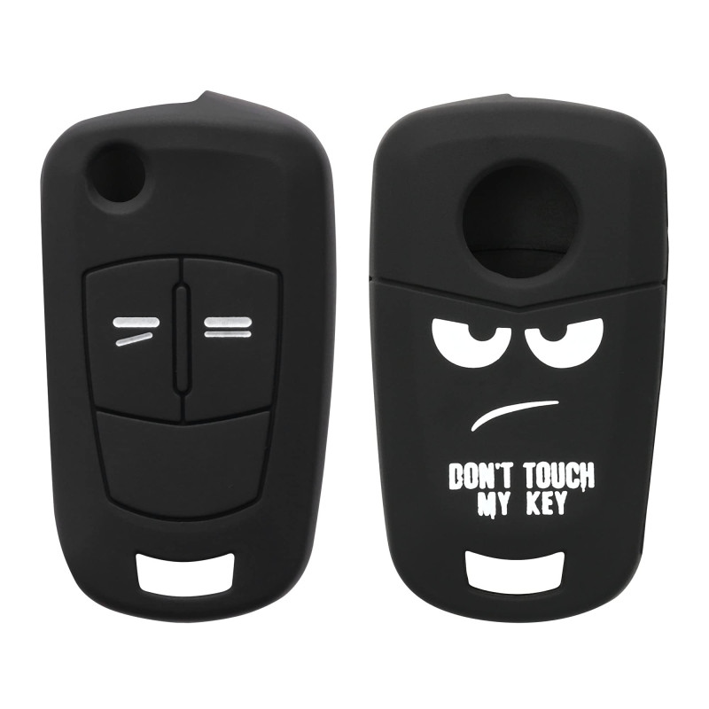 kwmobile Coque clé de Voiture Compatible avec Opel Vauxhall 2-Bouton Accessoire clé Voiture - Protection étui Souple en Silicone