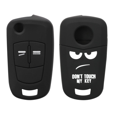 kwmobile Coque clé de Voiture Compatible avec Opel Vauxhall 2-Bouton Accessoire clé Voiture - Protection étui Souple en Silicone